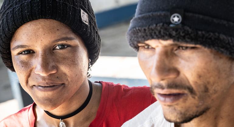 Grelisa y su pareja dejaron Venezuela en 2018, tras pasar cinco años en Colombia. Se dirigen a Chile en busca de un futuro mejor