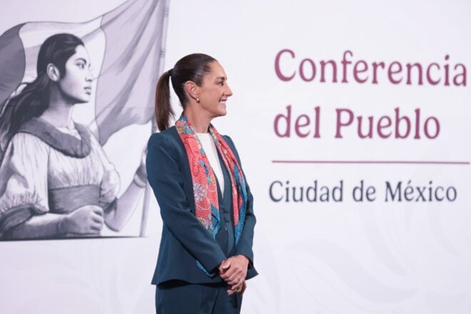Claudia Sheinbaum agradece respaldo del 81.1% a su desempeño como presidenta