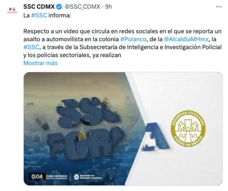 la ssc busca a los dos asaltantes del automovilista