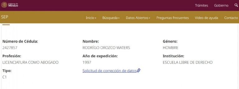 Rodrigo Orozco Waters